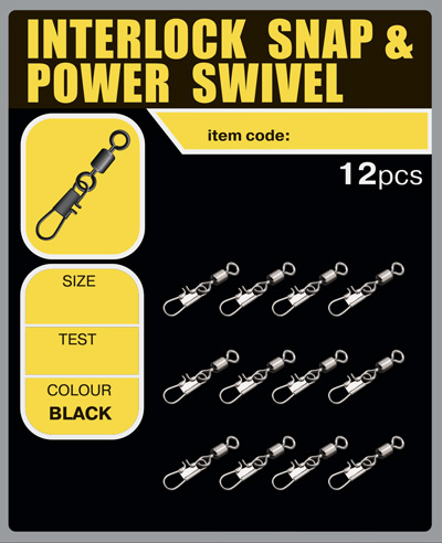 Inter Lock Snap  & Power Swivel